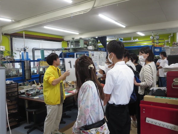 学校見学会風景1